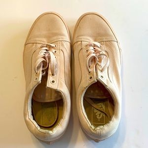 Pink on Pink Vans Old Skool size 10